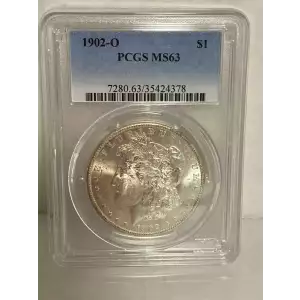 1902-O PCGS MS-63 Morgan Silver Dollar - O.J.'s Coin & Jewelry