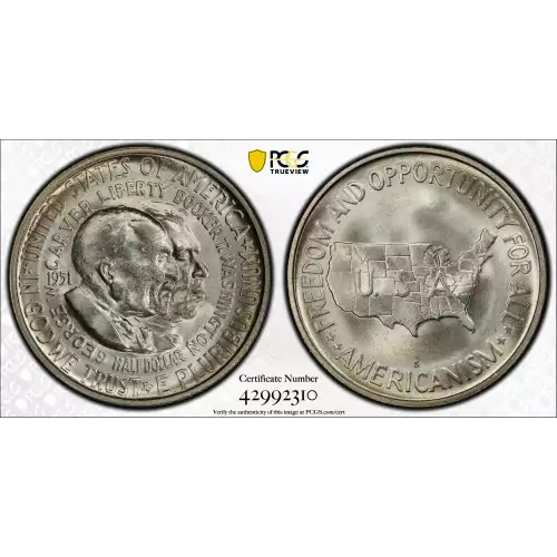 1951-S 50C Washington-Carver (2)