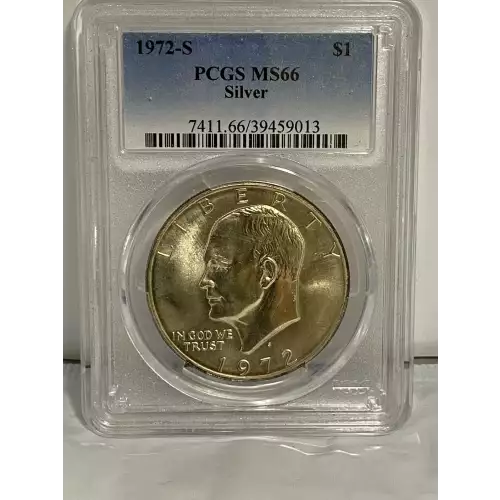1972-S $1 Silver