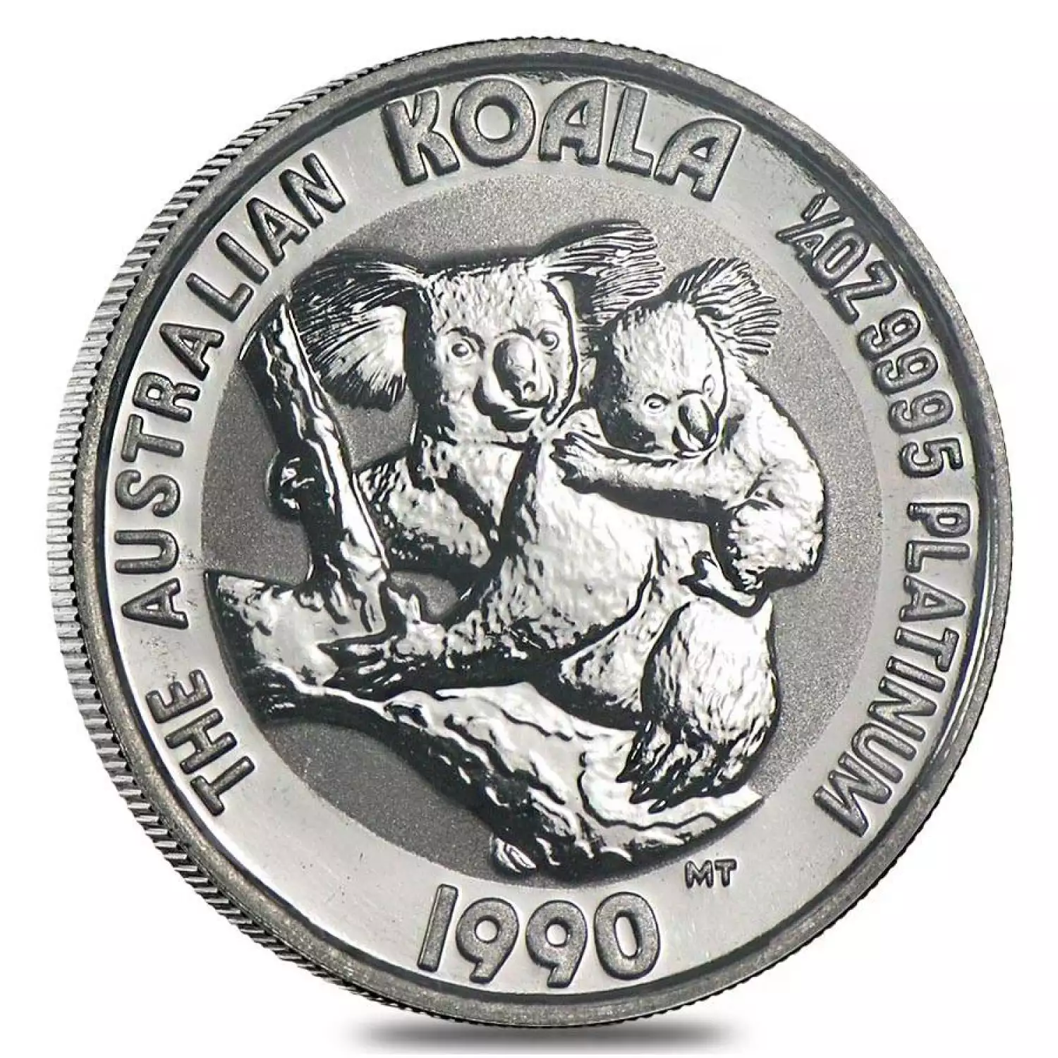 1990 1oz Australian Perth Mint Platinum Koala (2)