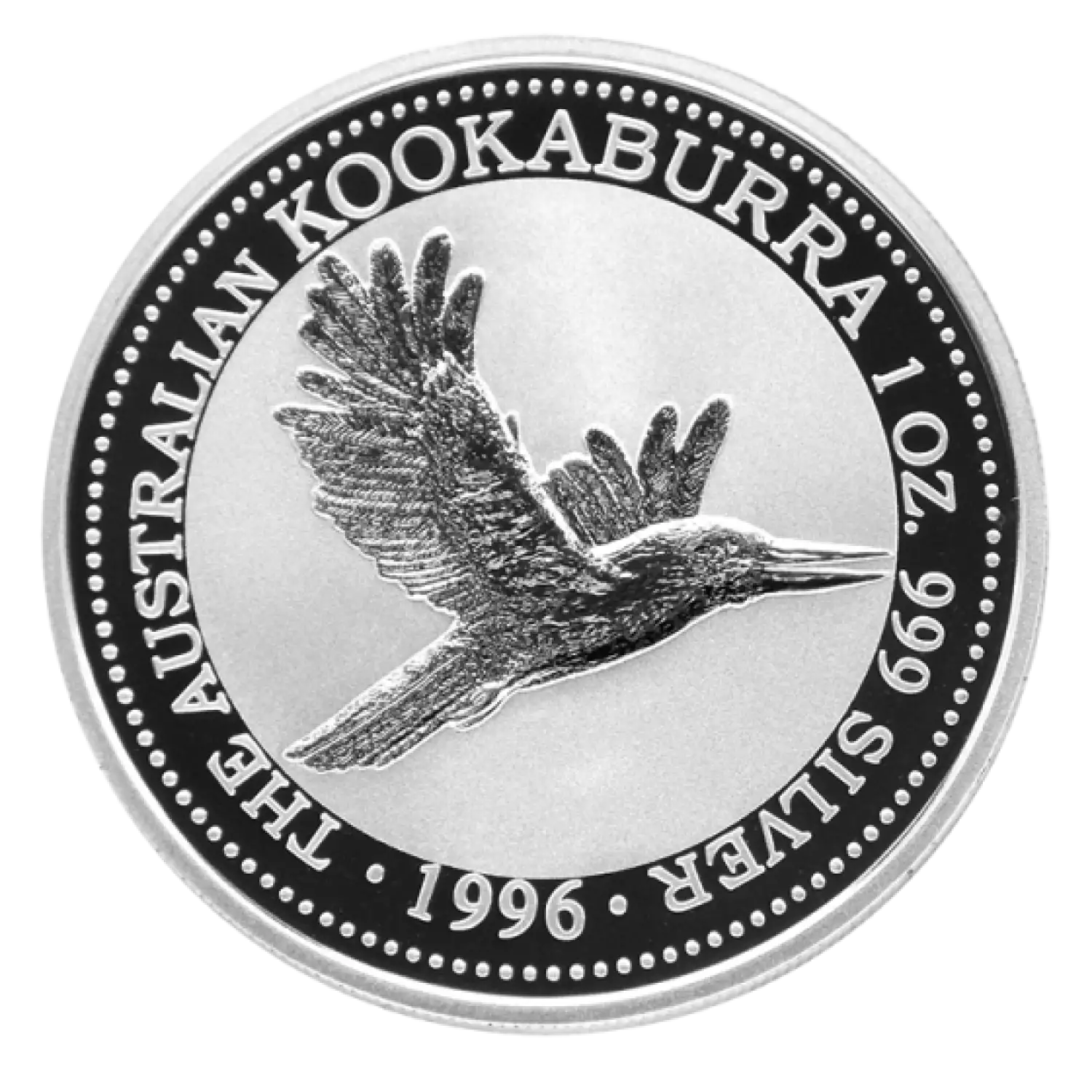1996 10oz Australian Perth Mint Silver Kookaburra (2)