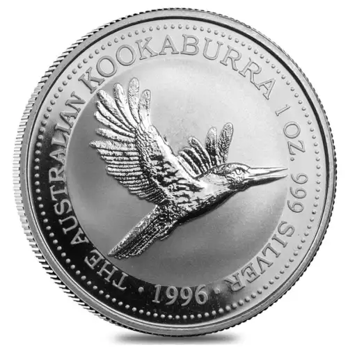 1996 1oz Australian Perth Mint Silver Kookaburra (2)