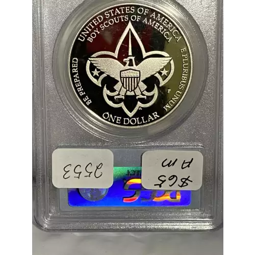 2010-P $1 Boy Scouts of America, DCAM (2)