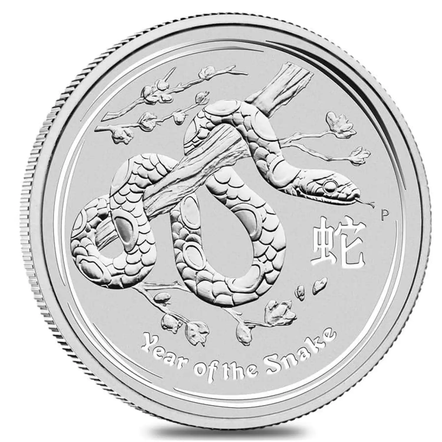 2013 2oz Australian Perth Mint Silver Lunar II: Year of the Snake (2)