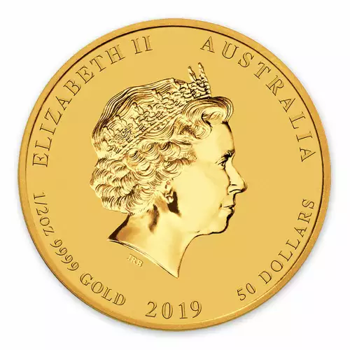2019 1/2oz  Australian Perth Mint Gold Lunar Year of the Pig (3)