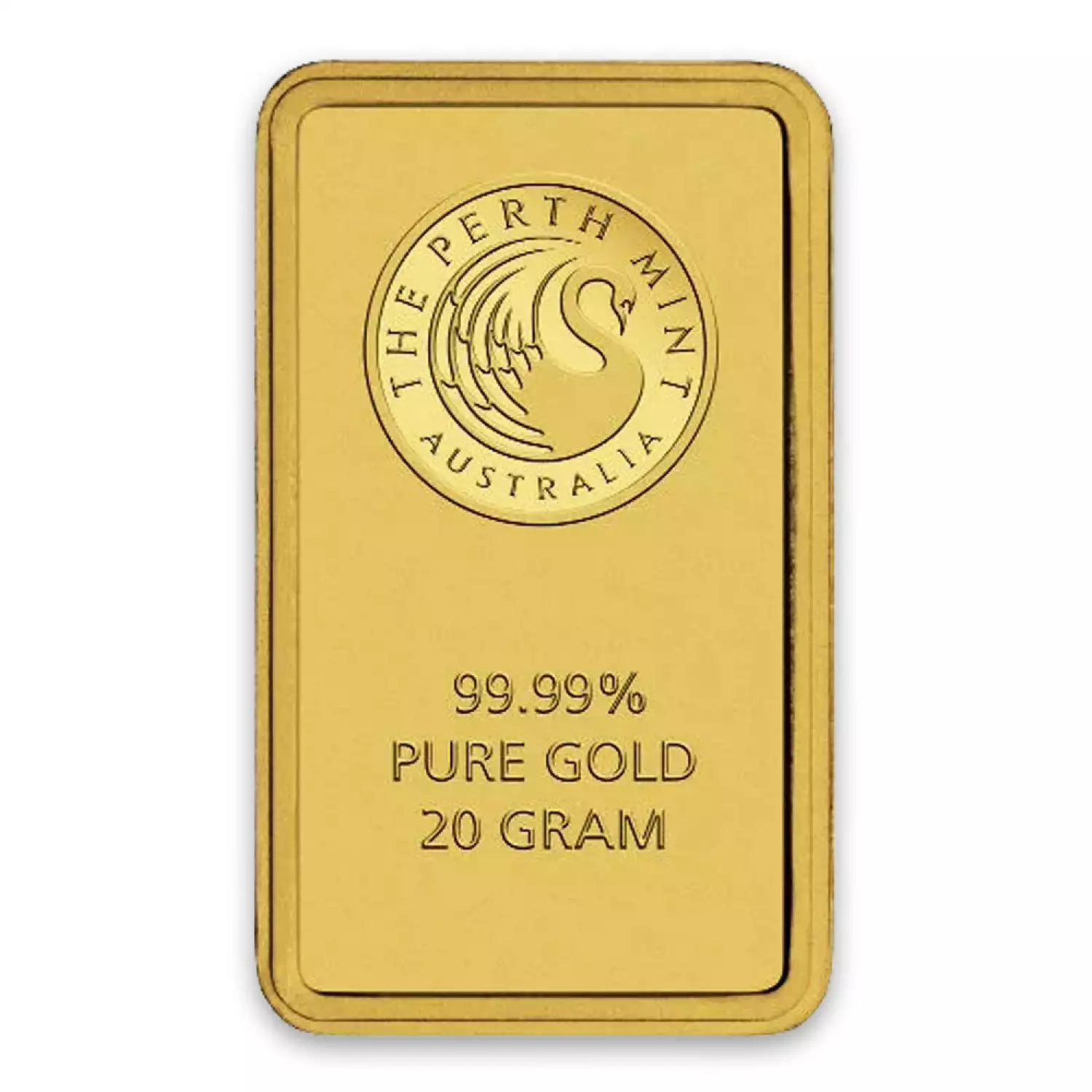20g Australian Perth Mint gold bar - minted