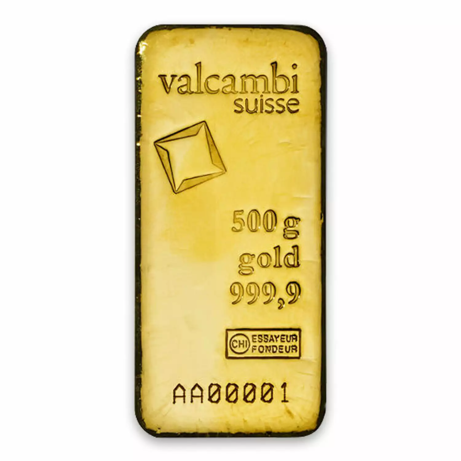 500g Valcambi Cast Gold Bar (2)