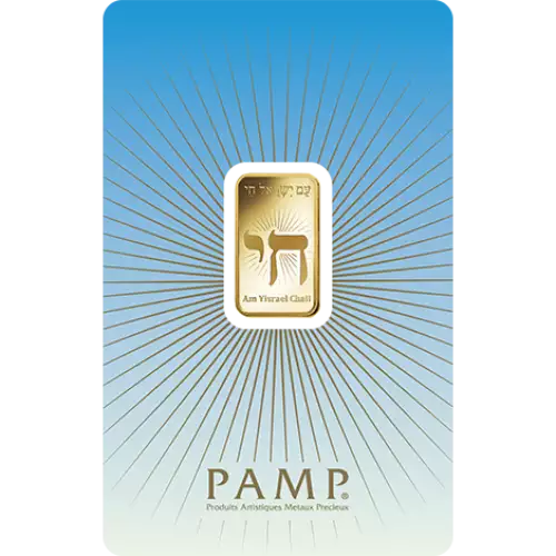 5g PAMP Gold Bar - Am Yisrael Chai! (3)