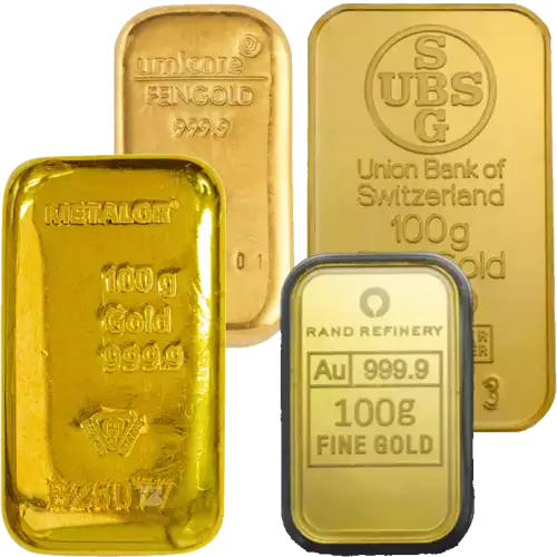 Generic 100g Gold Bar (2)