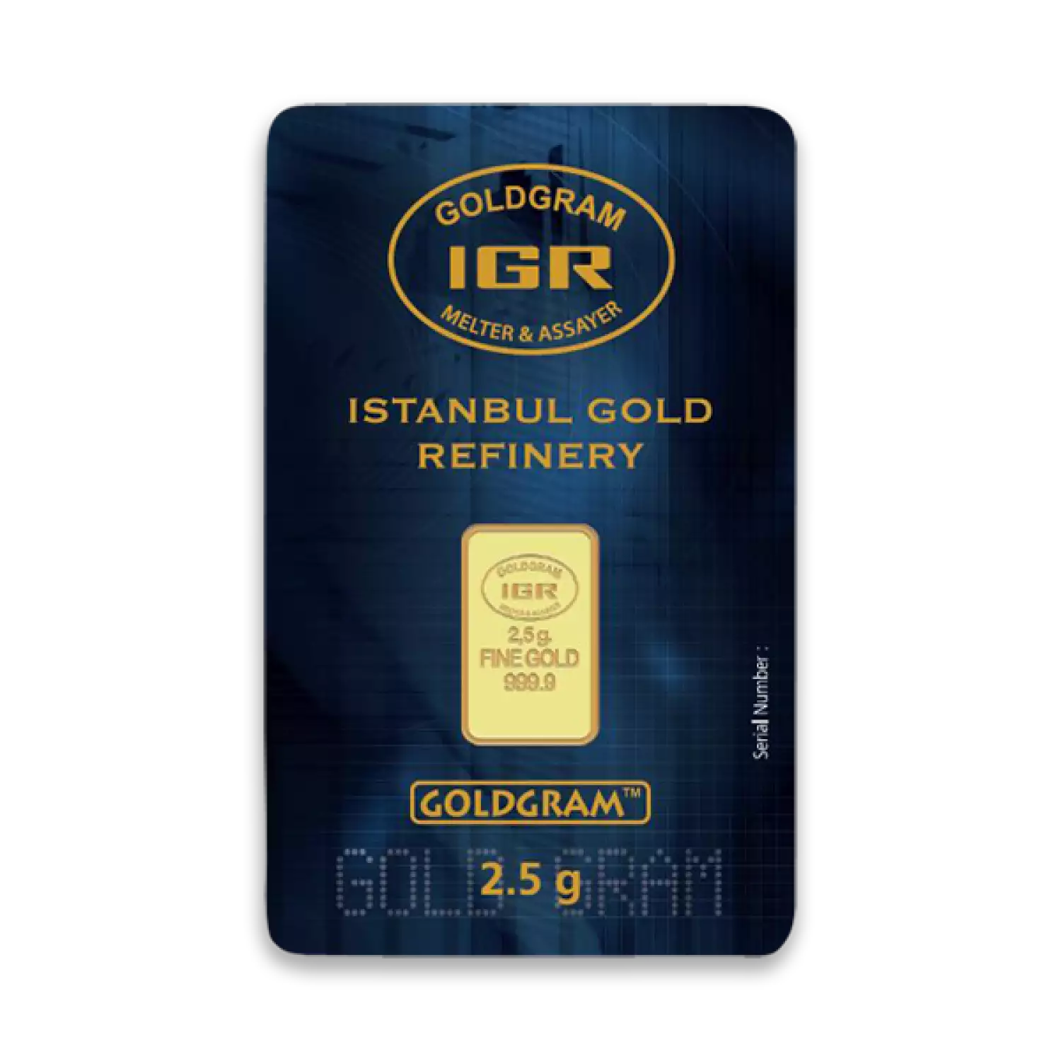 Generic 2.5g Gold Bar (3)
