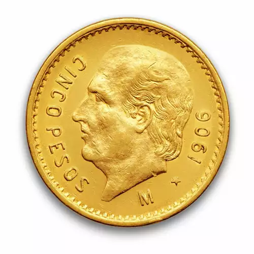 Mexico 5 Peso Gold Coin 