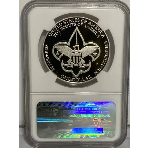 Modern Commemoratives --- Boy Scouts of America Centennial 2010-Silver- 1 Dollar