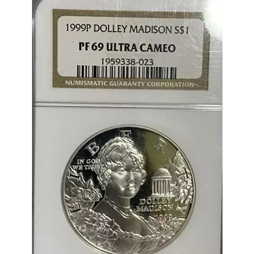 Modern Commemoratives --- Dolley Madison 1999 -Silver- 1 Dollar